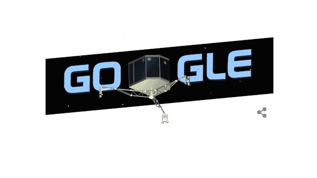 Google Doodle Philae Rosetta Cometa