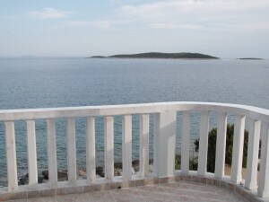 Una magnifica vista sul mare di una villa in Croazia