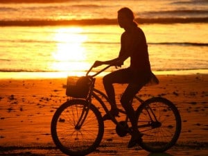 Bicicletta verso l'imbarco!