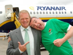 O'Leary, CEO Ryanair, a Belfast
