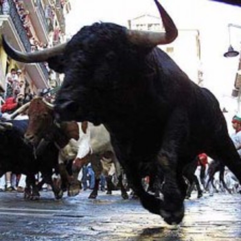 I tori a Pamplona