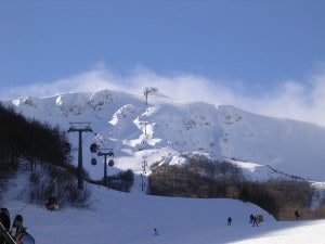Roccaraso sulla neve in Aremogna
