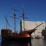 La nave Karaka a Ragusa