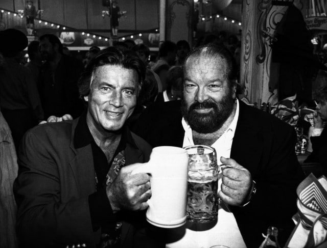 Bud Spencer e Pierre Brice all’Oktoberfest del 1993
