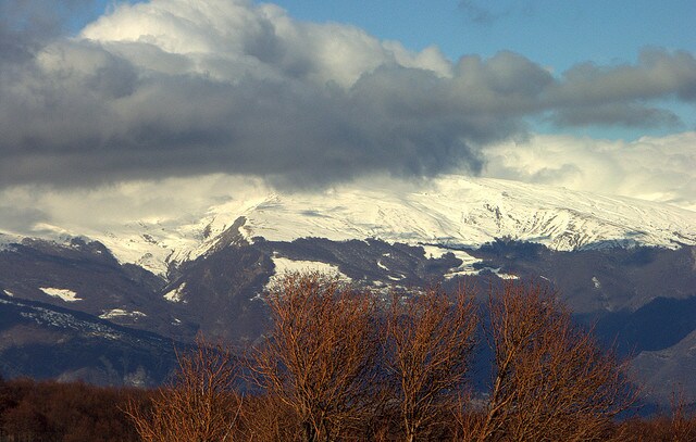 natale 2011 italia monti innevati