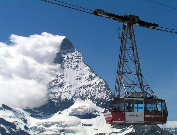 cervinia natale funivia