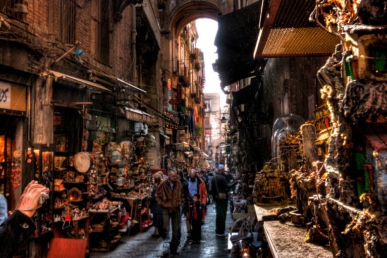 San Gregorio Armeno a dicembre.
