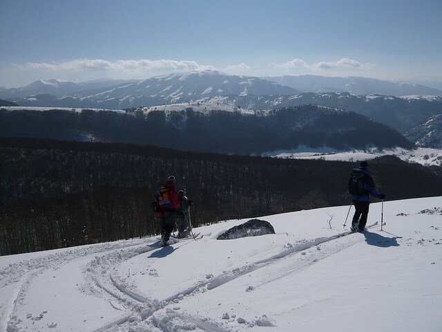 befana sulla neve abruzzo