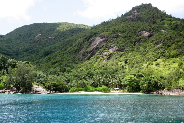 spiaggia delle seychelles