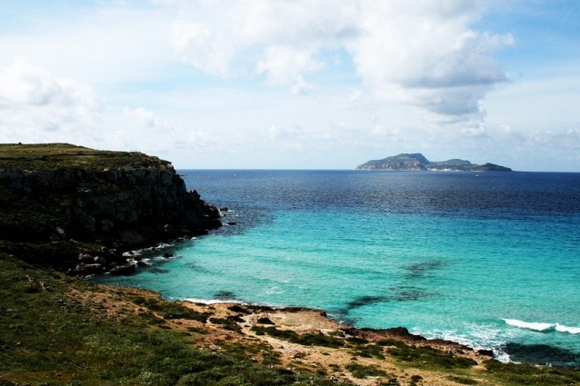 Isola di Favignana nelle Egadi