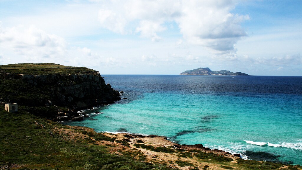 Isola di Favignana nelle Egadi