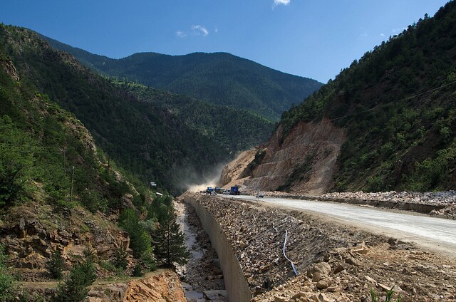 Strada di montagna