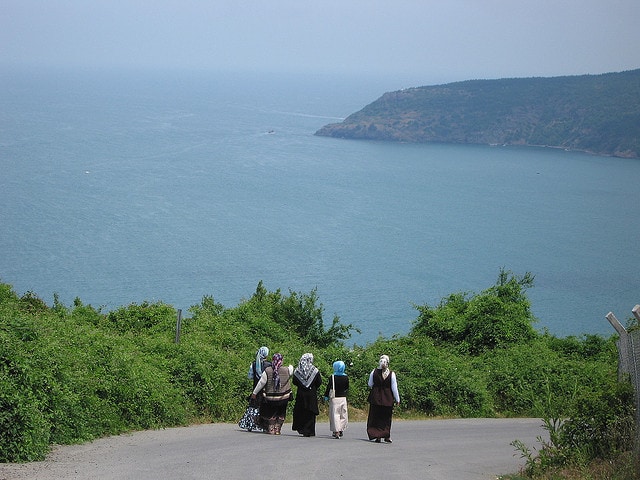 Trabzon – donne che passeggiano
