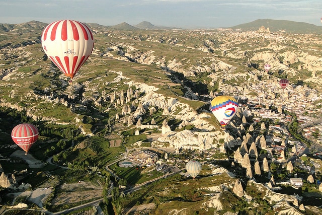 Giro sulla Cappadocia in mongolfiera