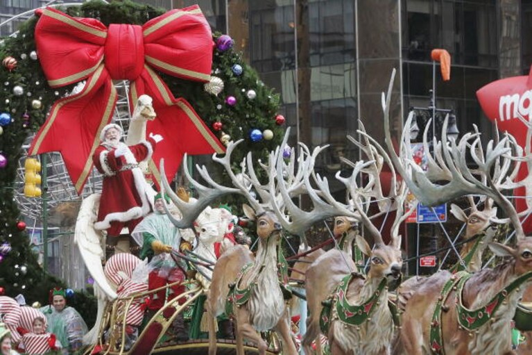 parata babbo natale
