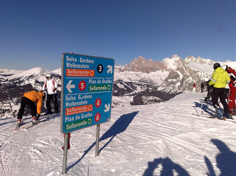 piste Val Gardena