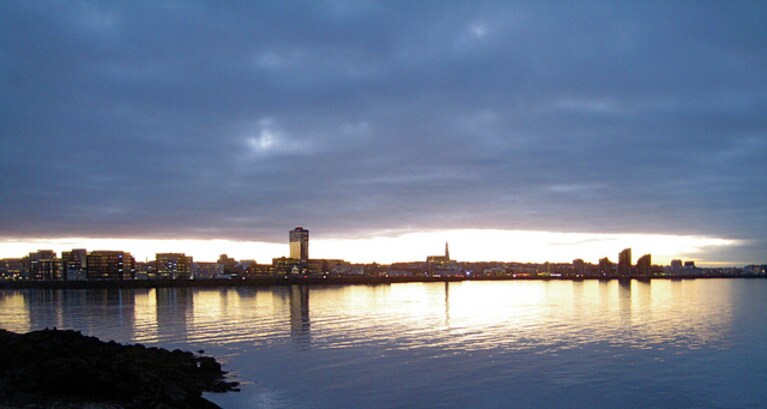 reykjavik in islanda