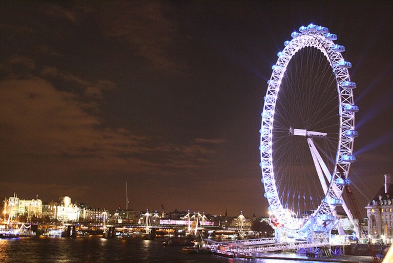 London Eye a Capodanno