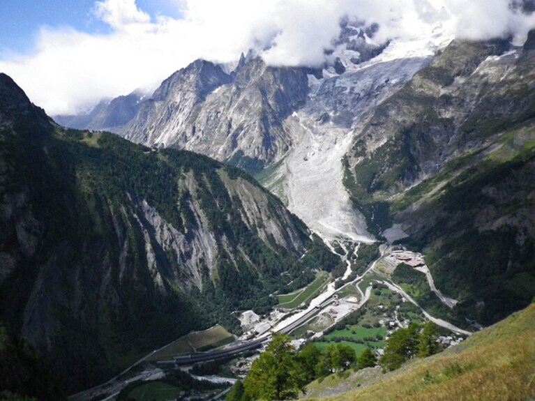 vista courmayeur