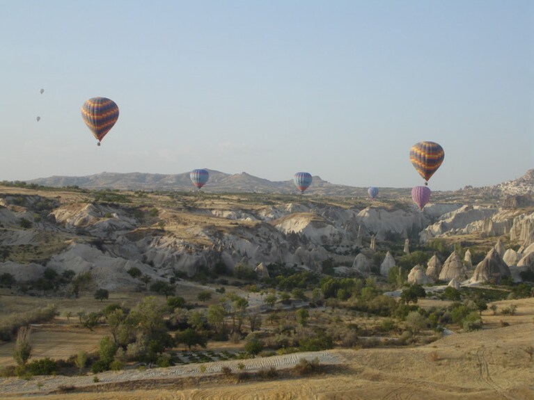 viaggi di nozze in mongolfiera