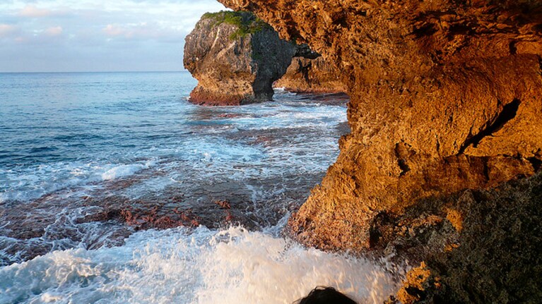 Niue, nell'Oceano Pacifico