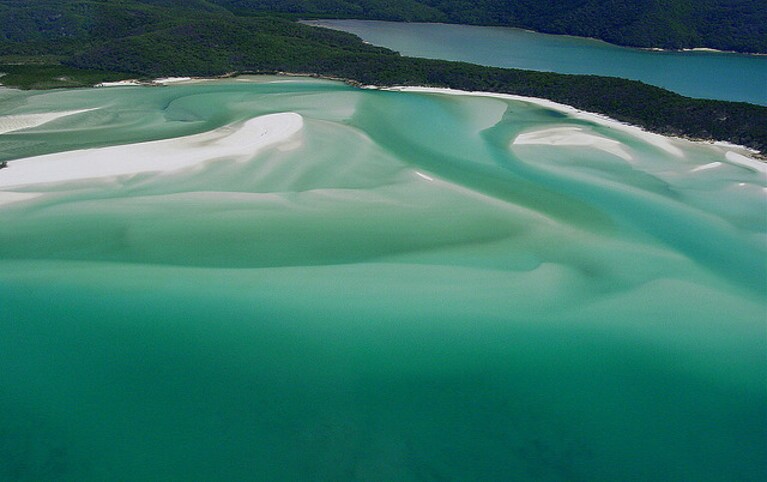 arrivare whitehaven beach