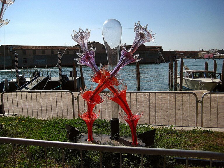 opere di vetro Murano