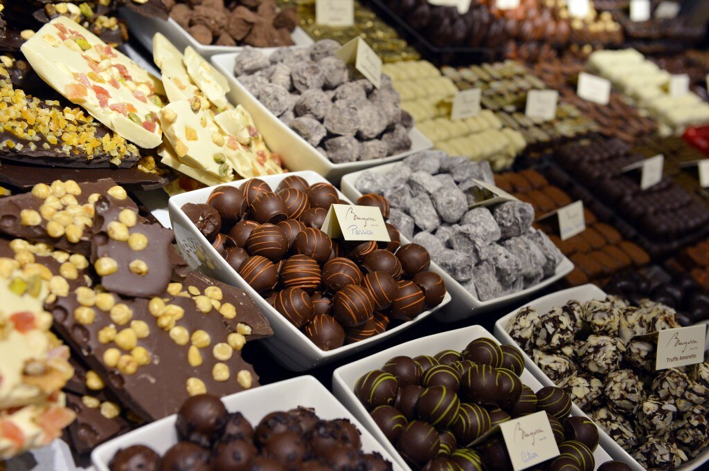 FRANCE-PEOPLE-CHOCOLATE-FAIR
