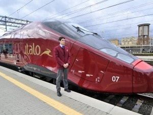 Viaggio inaugurale Roma-Napoli del nuovo treno 'Italo'