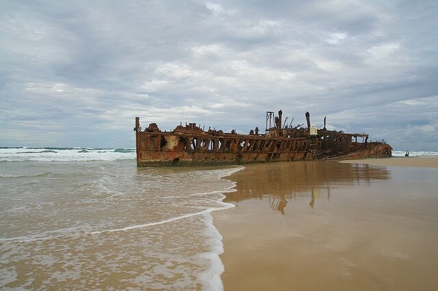 Fraser Island: il relitto