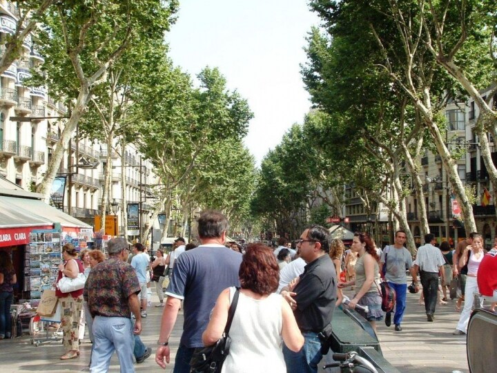 Le famose Ramblas
