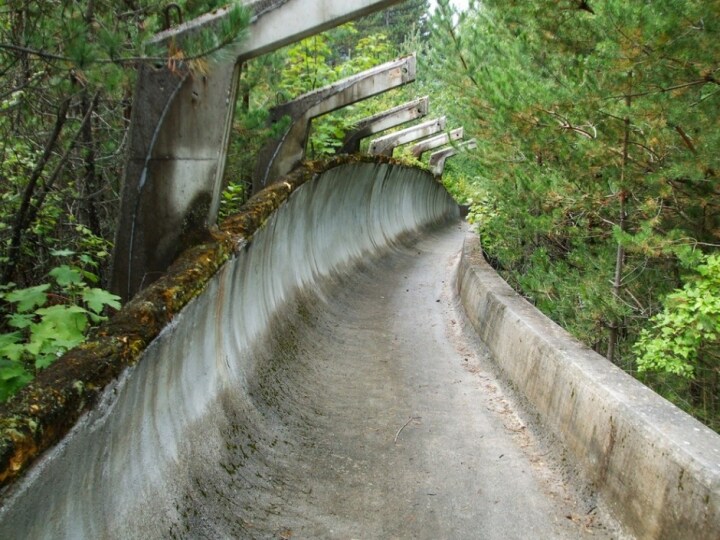 Pista di bob a Sarajevo per le Olimpiadi invernati del 1984