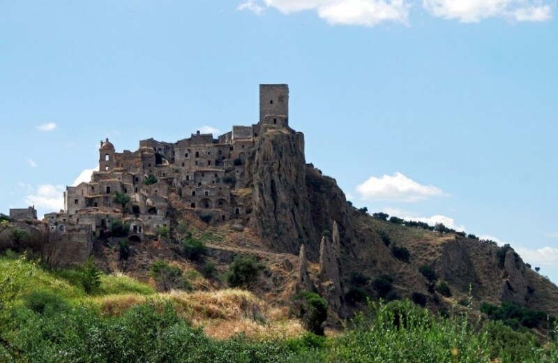 Il paese di Craco (Italia)