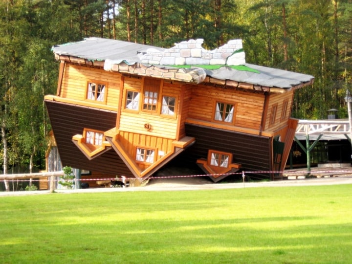 Casa alla rovescia di Szymbark