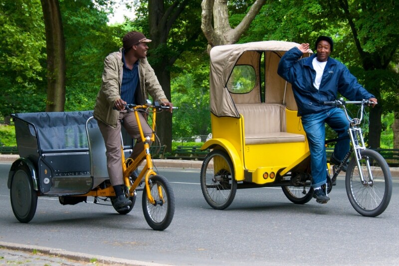 Pedicab e taxi