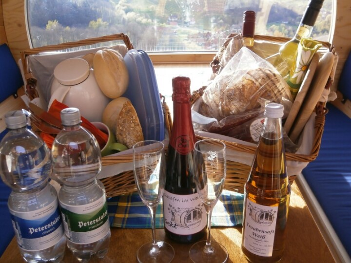 Benvenuti nel B&B Schlafen im Weinfass!
