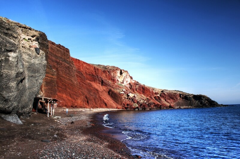 Spiaggia rossa