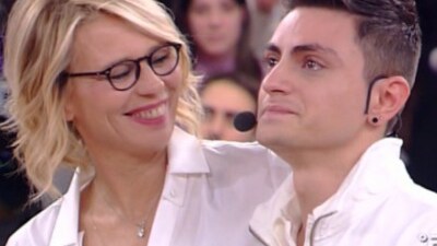 Virginio Simonelli con Maria De Filippi