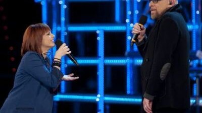 Annalisa Scarrone e Mario Biondi