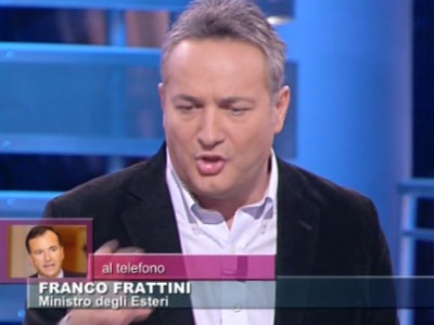 Franco Frattini a Domenica 5