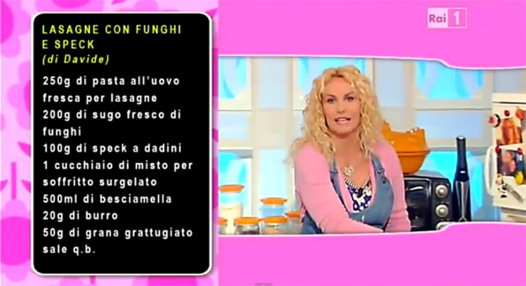 ricetta lasagne speck e funghi