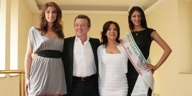 Pupo con Patrizia Mirigliani