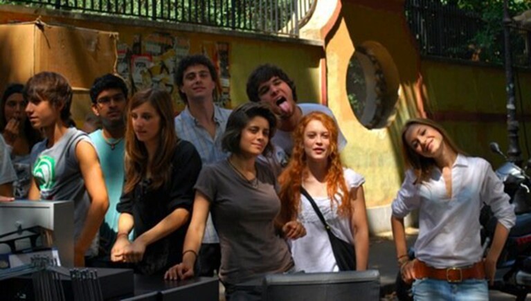 gli alunni del liceo colonna