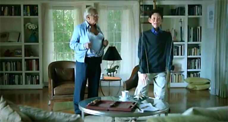 lo spot della marionetta in tv