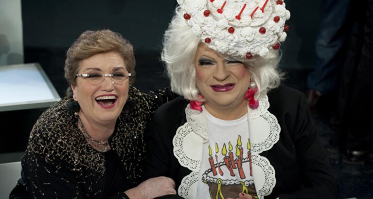 maionchi e platinette ad amici