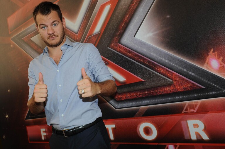 presentatore x factor 5