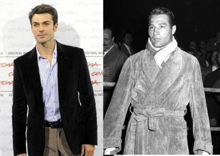 l'attore Luca Argentero ha interpretato il pugile Tiberio Mitri nella fiction "Il Campione e la Miss"