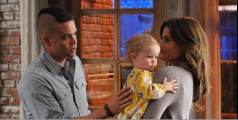 Puck con la figlia Beth