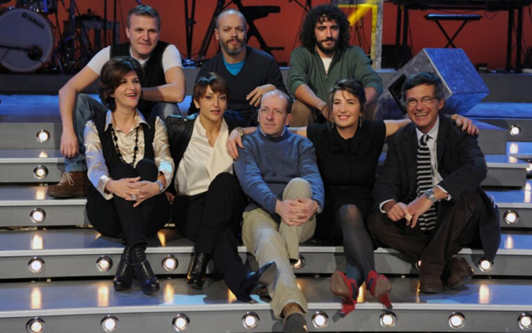 serena dandini e il suo cast su la7