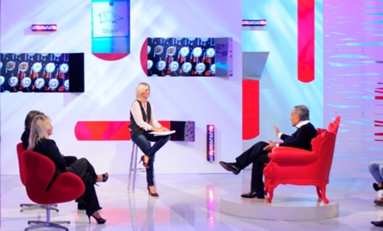 Emilio Fede e Laura Freddi